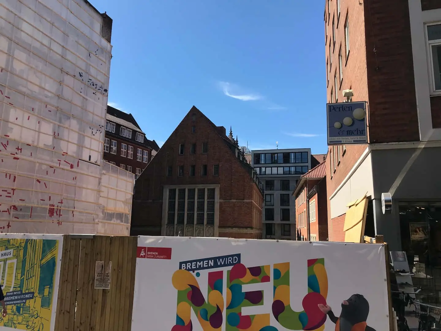 Innenstadt Jacobshaus Bau