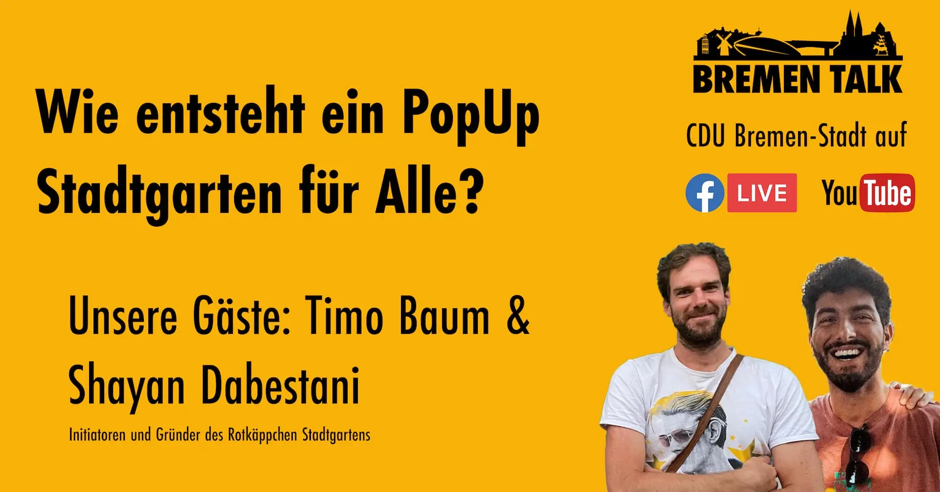 Brementalk Stadtgarten