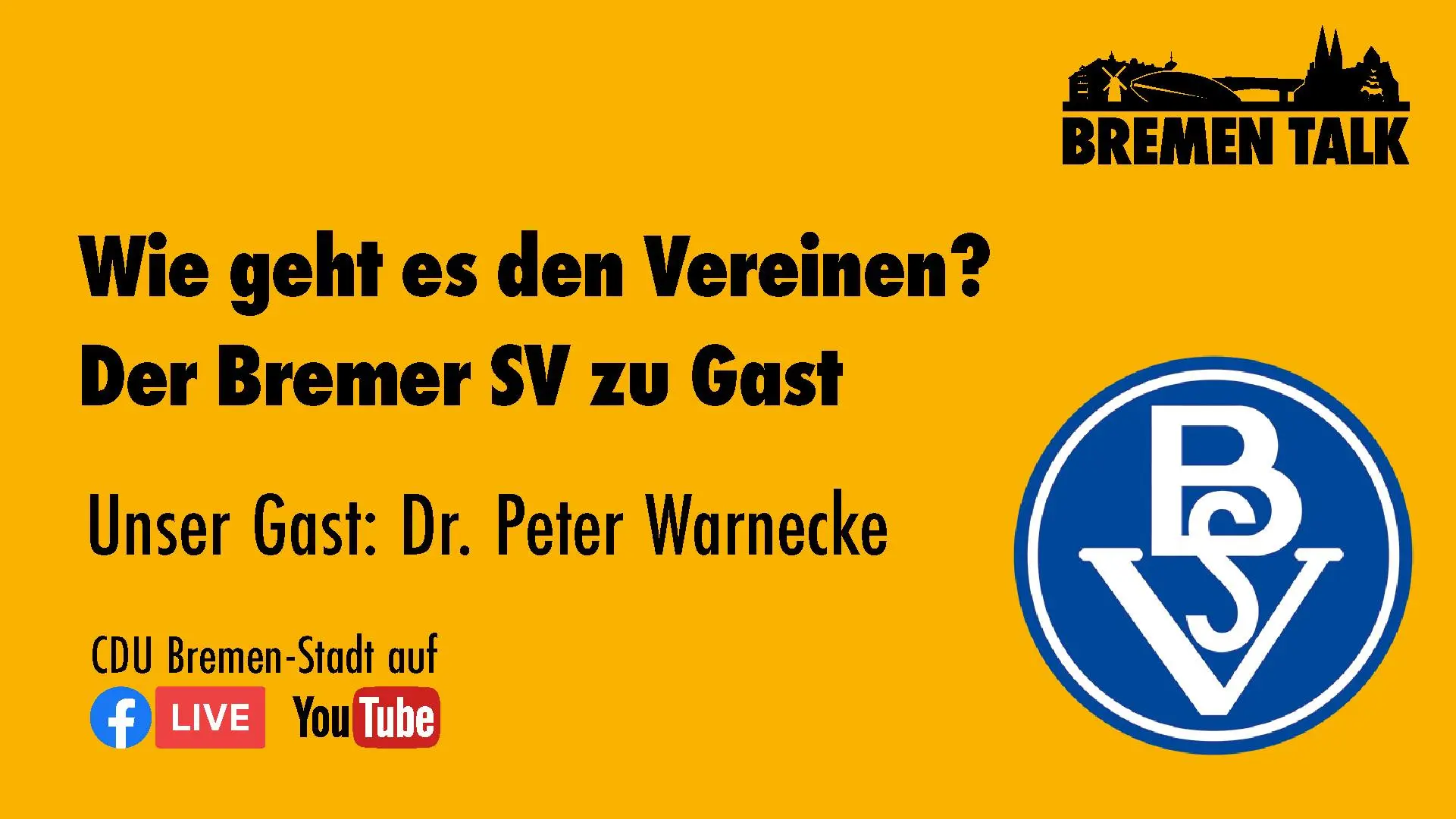 Bremen Talk Mit Peter Warnecke